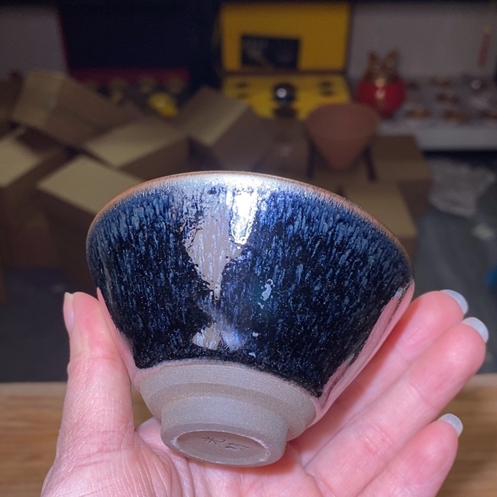 茶盏不带礼盒，建盏主人杯