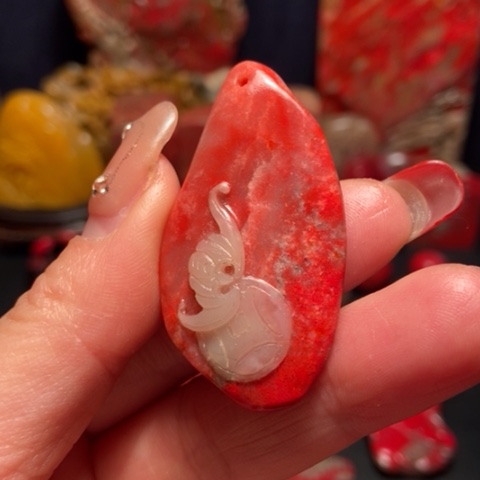 昌化石昌化鸡血石