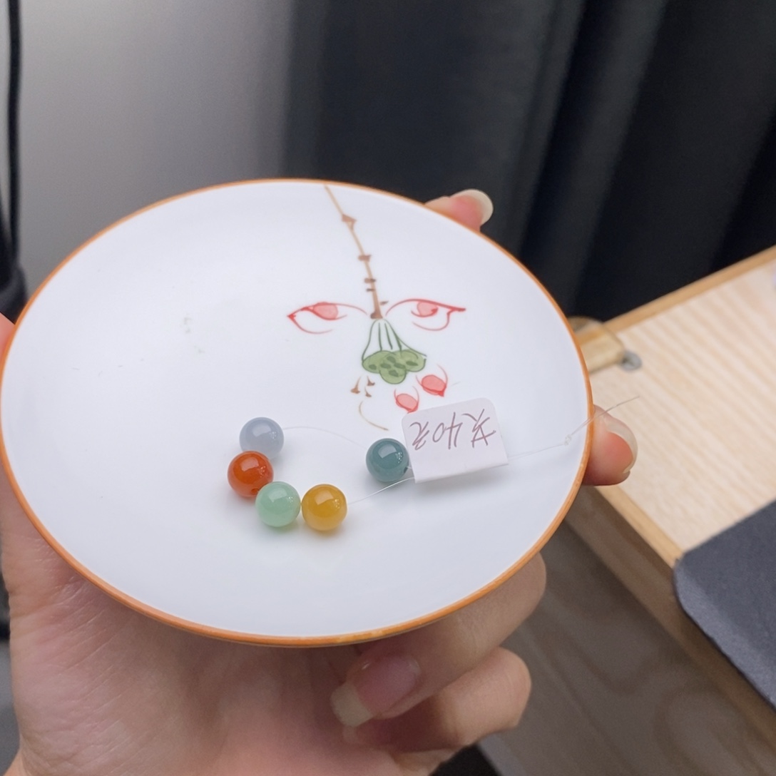 翡翠未镶嵌手链翡翠y542 卡7.1