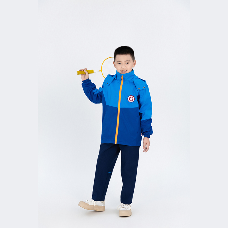抚州市幼儿园冬季校服三件套内胆可拆卸