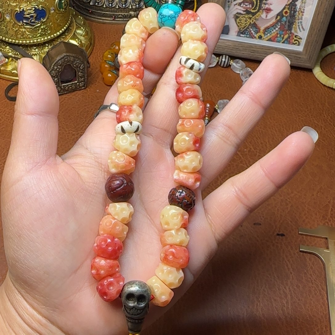 我***丁玻璃颈饰手串手串手串