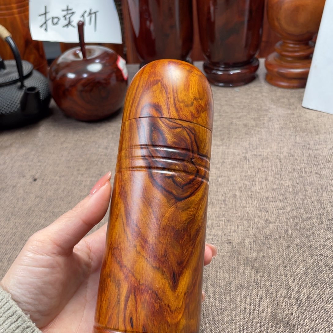 黄花梨/降香黄檀新料罐子