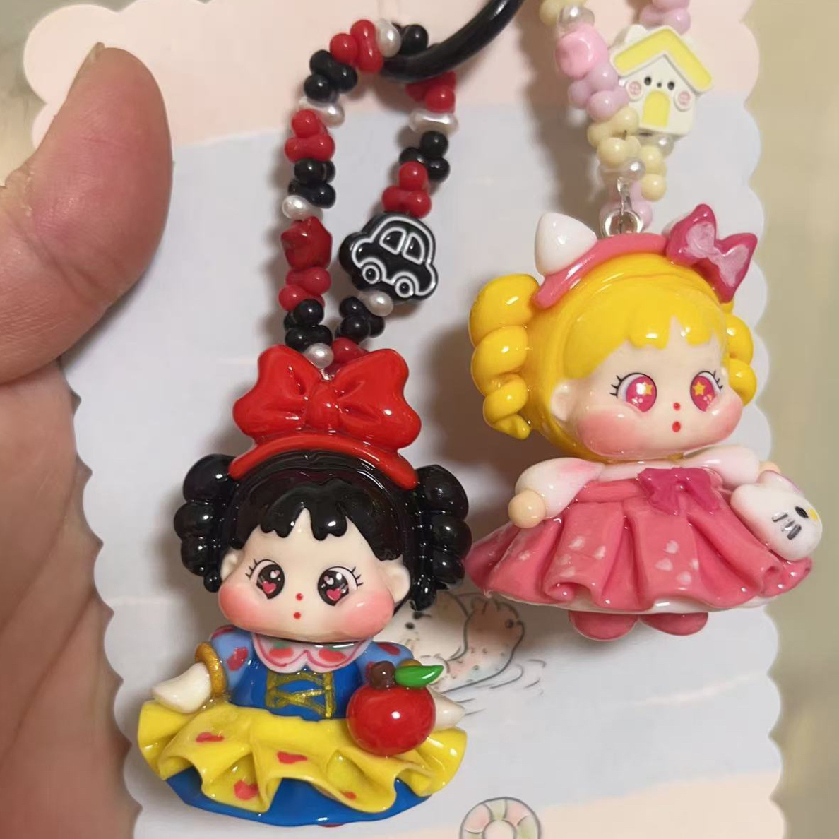 树脂粘土qoqo摆件