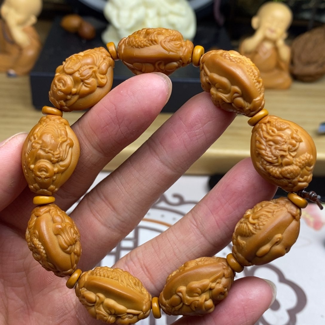 橄榄核手串/手链橄榄核雕工艺手串