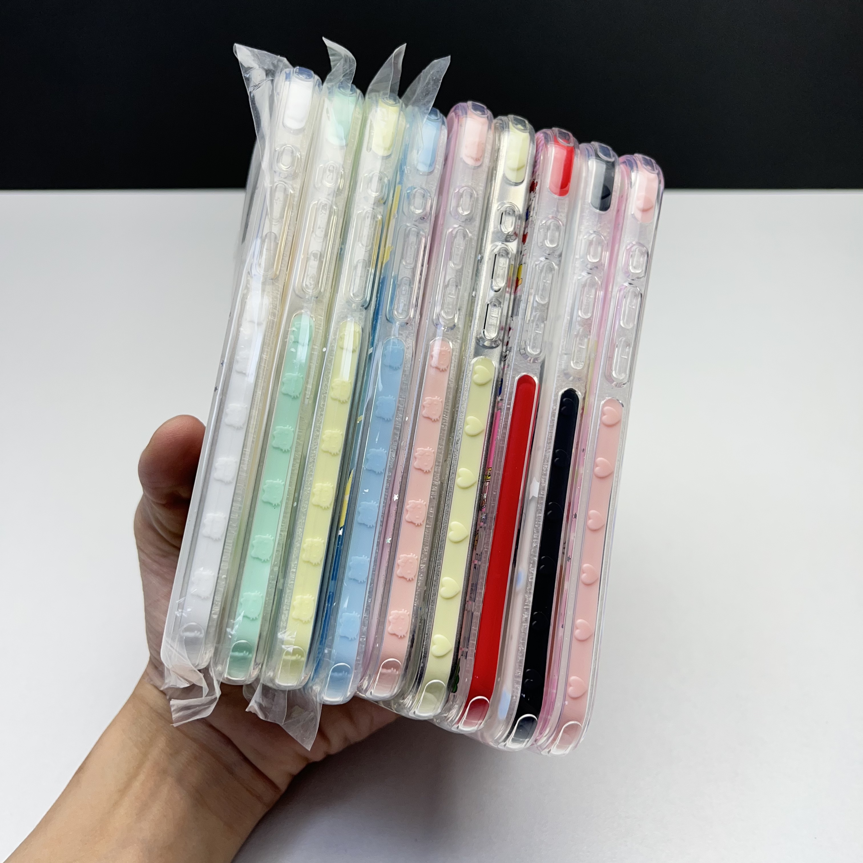 【随单发/单拍发不了】【彩色防撞边条】通用咱家所有气囊圆边的壳