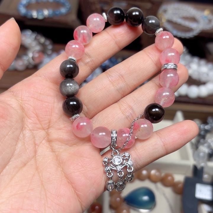 水晶手链未镶嵌金薇薇