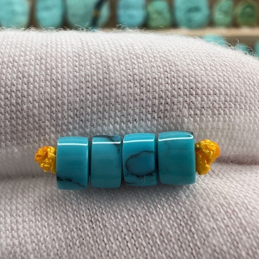 未镶嵌绿松石配饰5*3.2