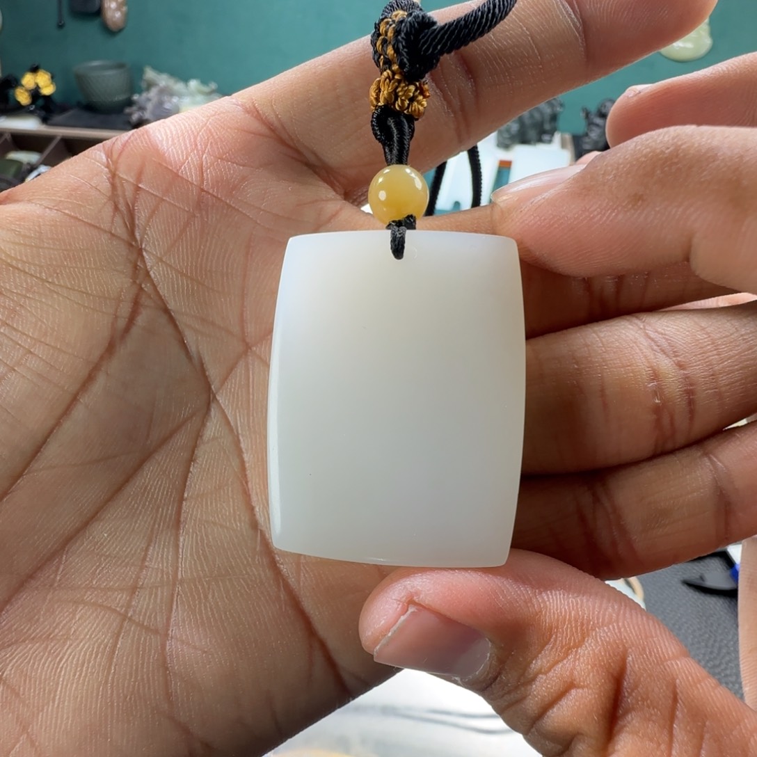 和田玉挂件未镶嵌