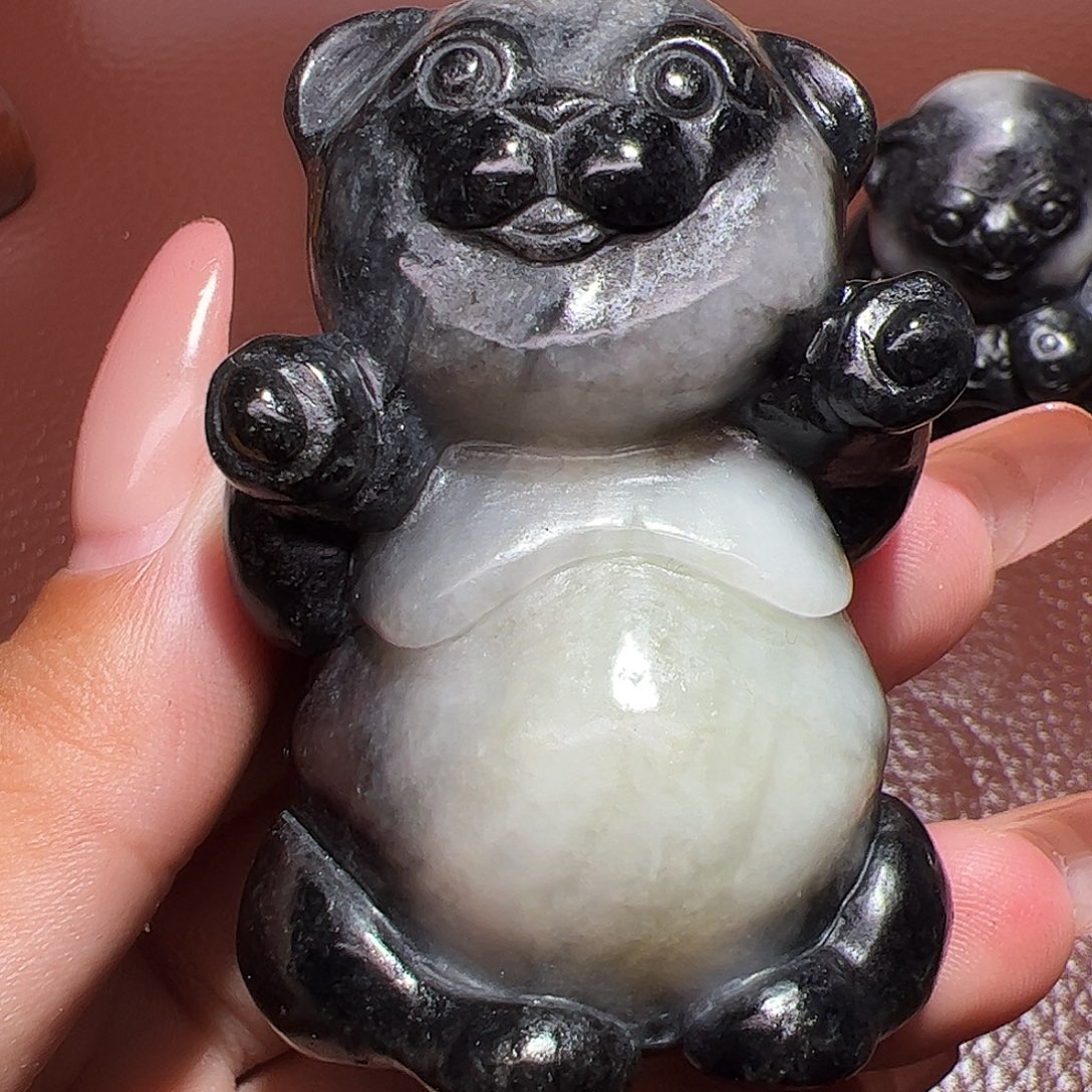 亮***）和田玉未镶嵌颈饰