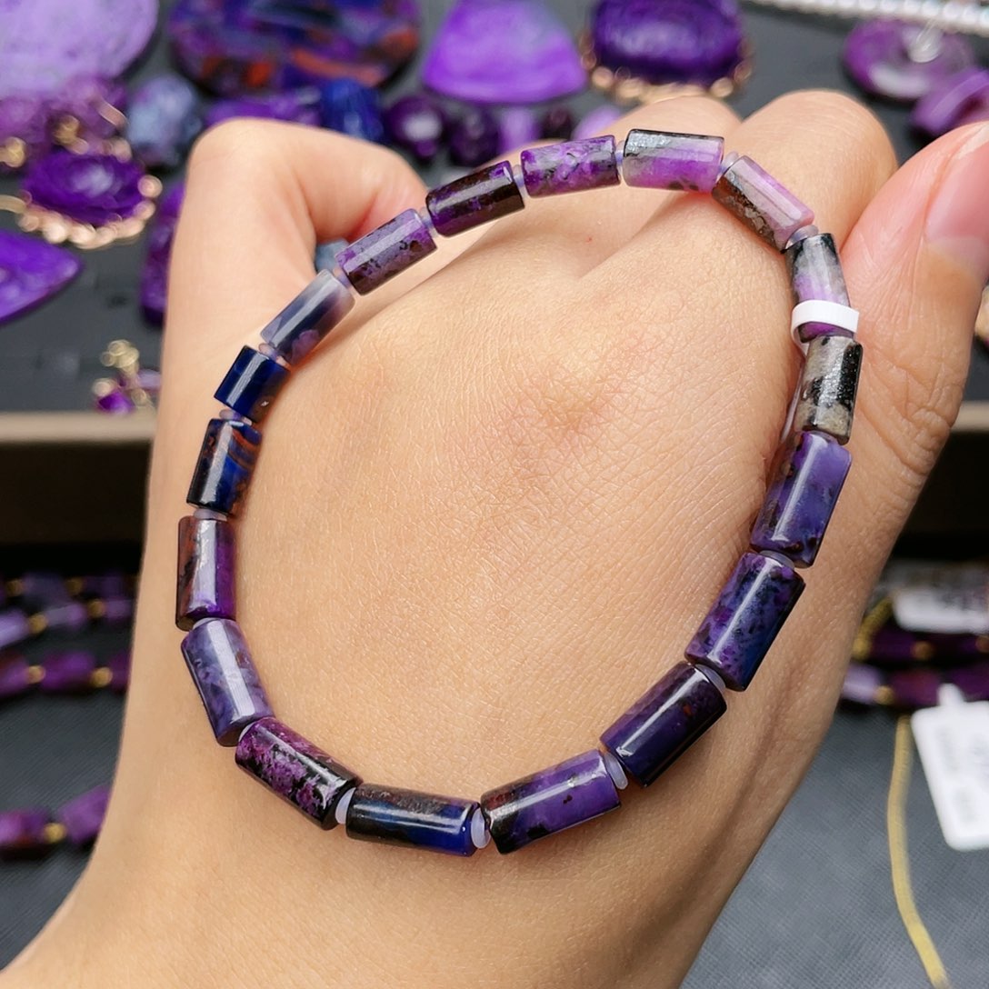 苏纪石（舒俱来）手链未镶嵌