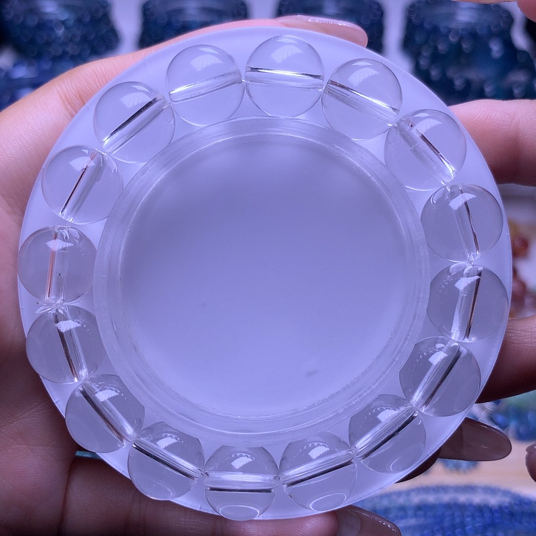 未镶嵌手串水晶12mm白水串