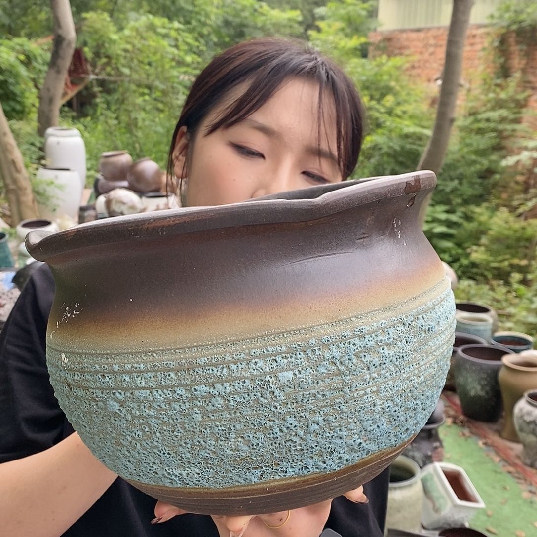 紫砂花盆正品25/18