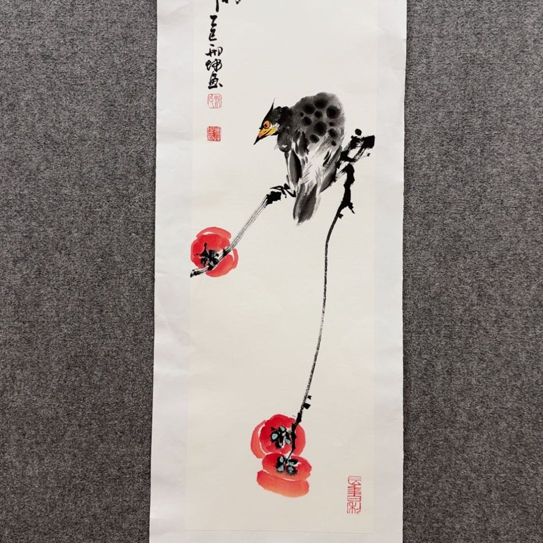 国画zz邢坤老师手绘作品