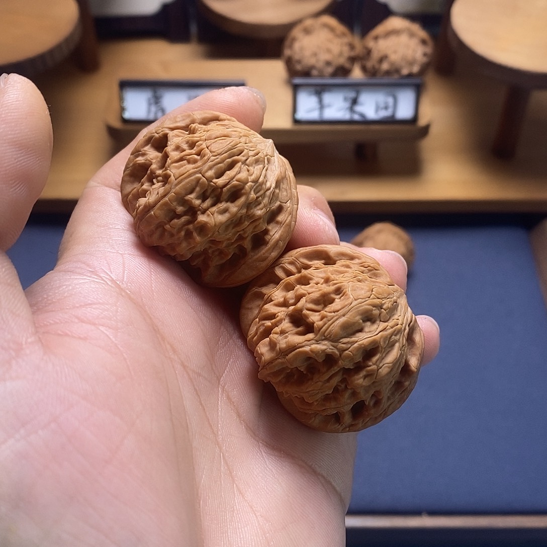 吊坠文玩核桃39磨盘