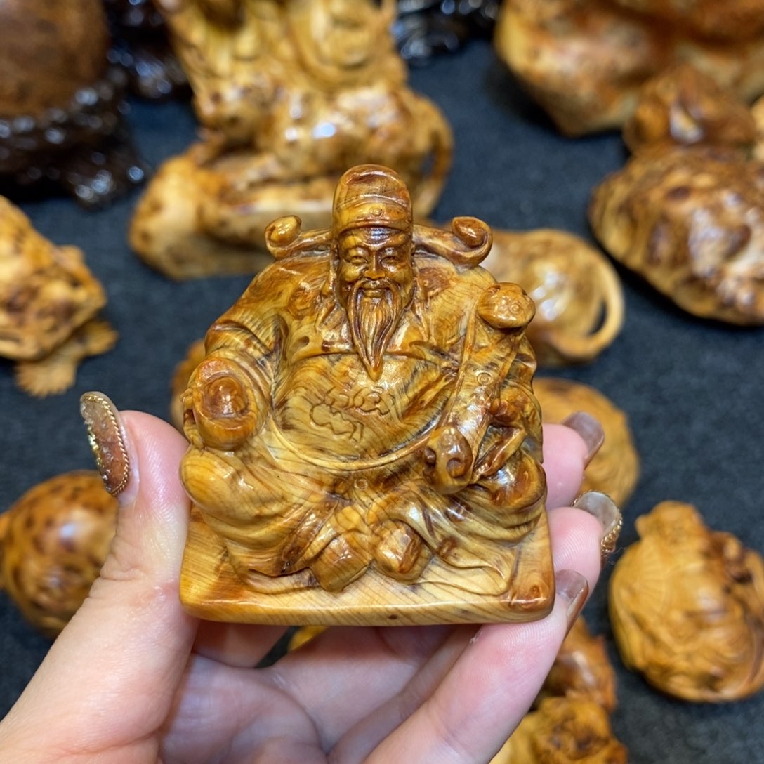 柏木（崖柏）陈化瘤疤财神爷