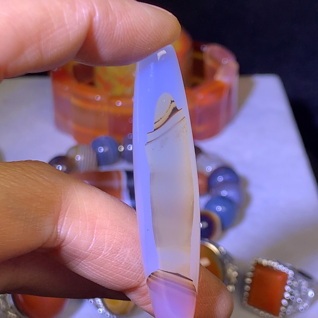 玛瑙/玉髓未镶嵌颈饰