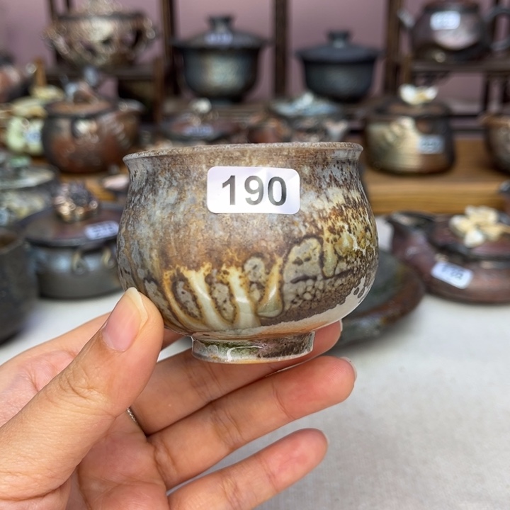 壶裸柴烧陶瓷茶具