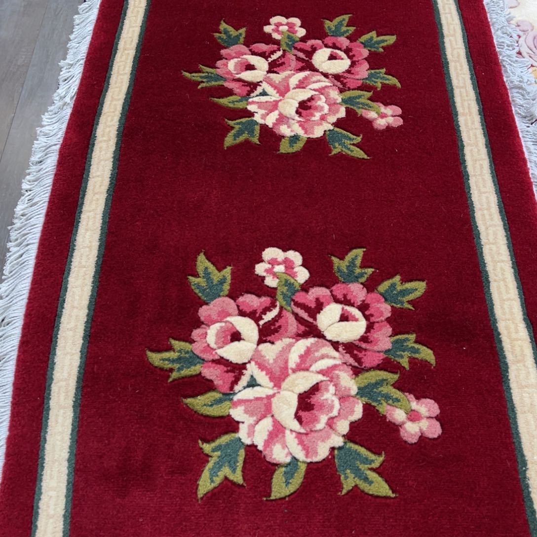 羊毛60×160纯羊毛加厚床边毯