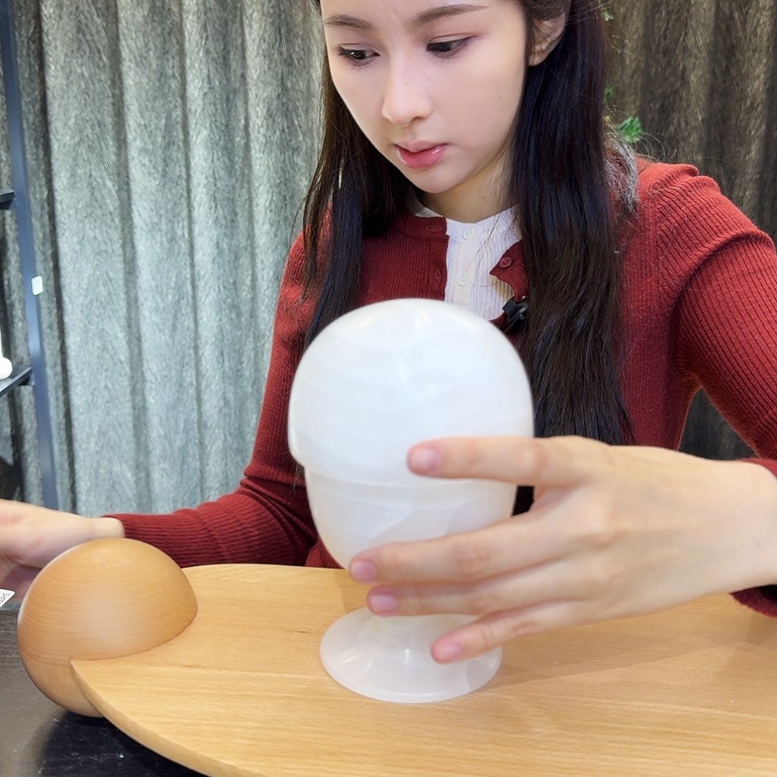 大理石701白玉水母灯