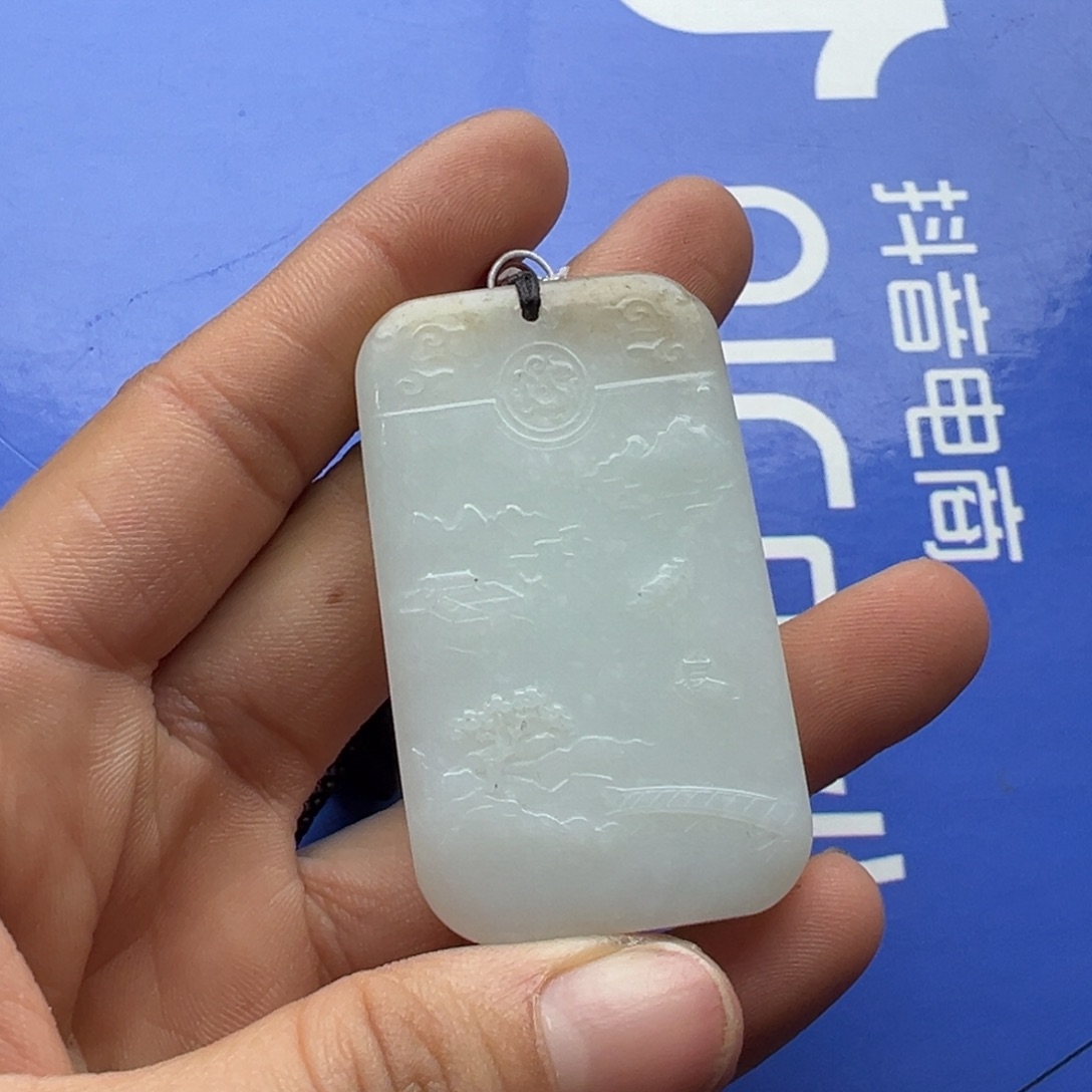 和田玉把件未镶嵌