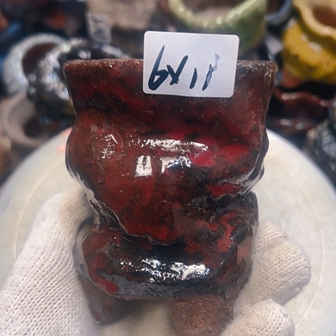 粗陶花盆手工手工