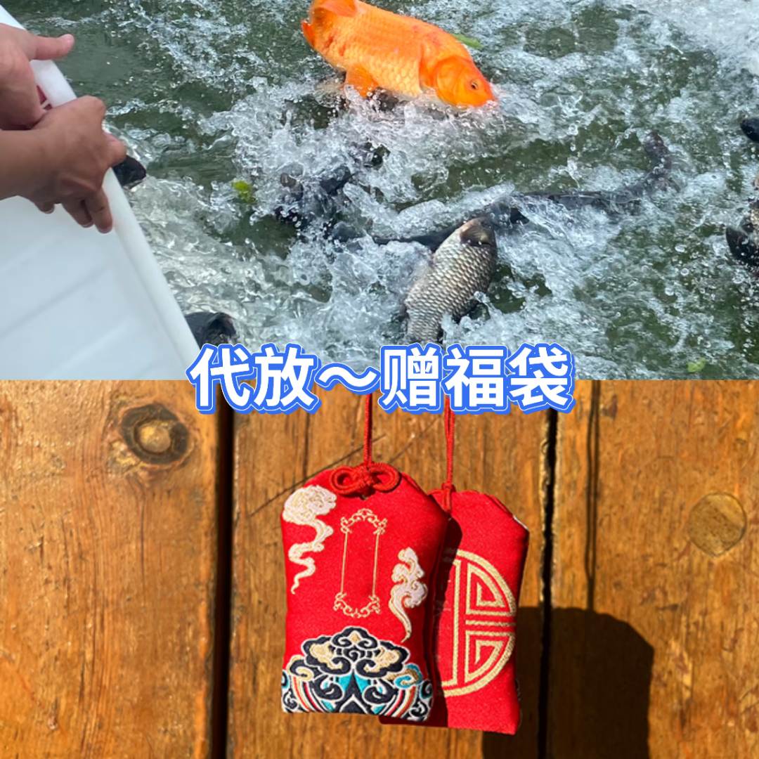 代放--鱼鱼--随缘随喜香包