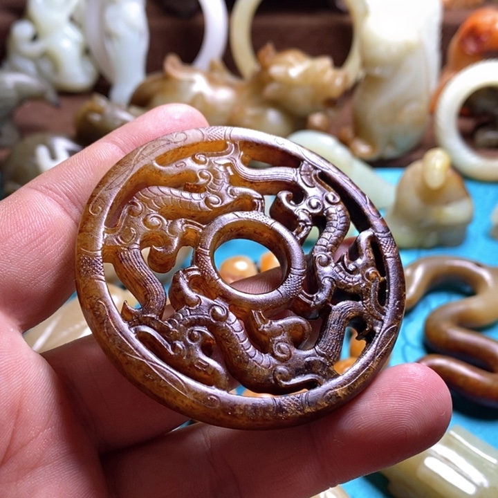 和田玉挂件未镶嵌