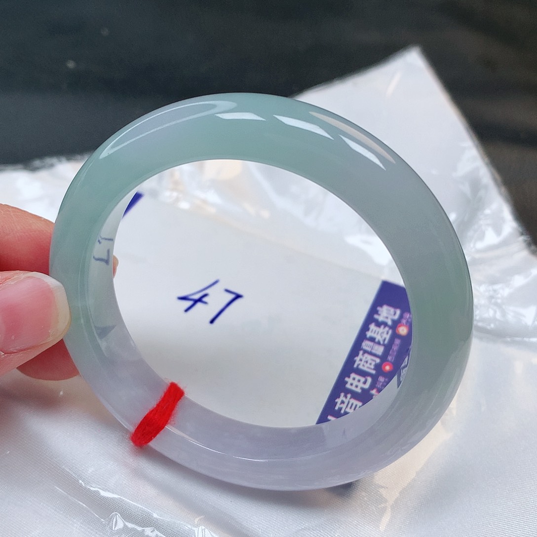 翡翠手镯未镶嵌47号