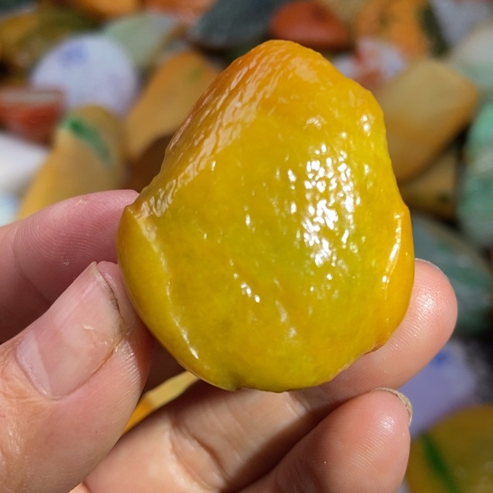 翡翠未镶嵌颈饰缅甸