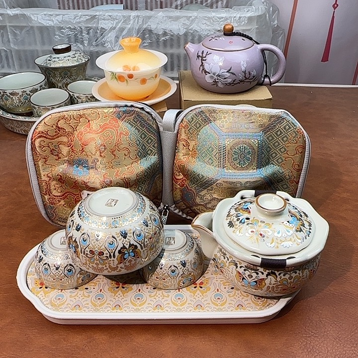 颜瓷闪购商品代替链接550送茶盘