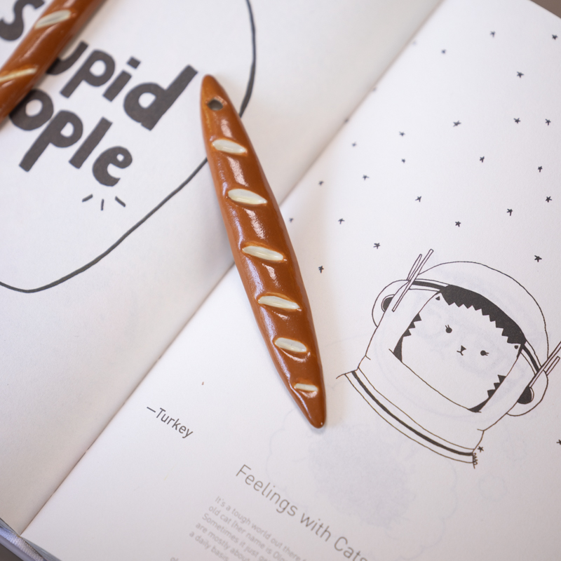 胖法棍面包搅拌棒景德镇陶瓷单只