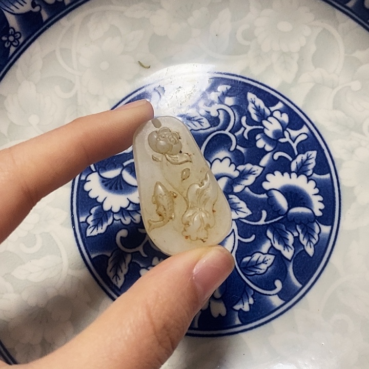 瓷片瓷片瓷器摆件1个