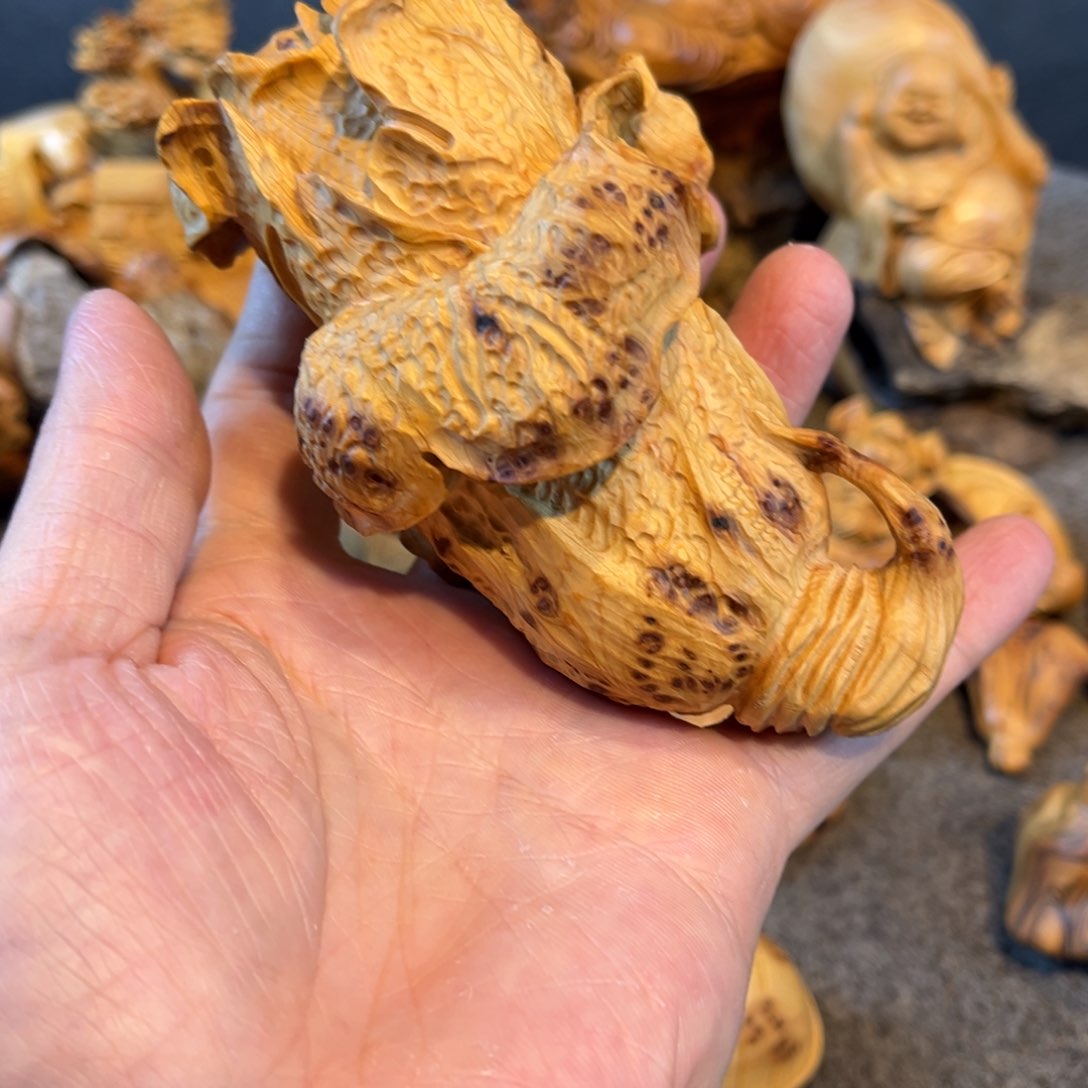 柏木（崖柏）根雕摆件工艺品