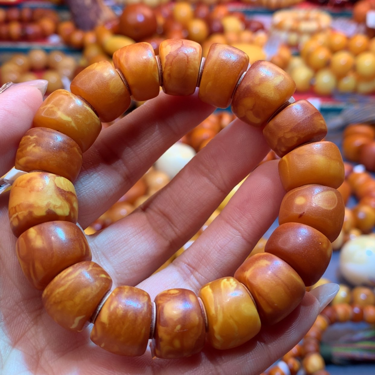 【闪购商品】蜜蜡手串未镶嵌蜜蜡手串