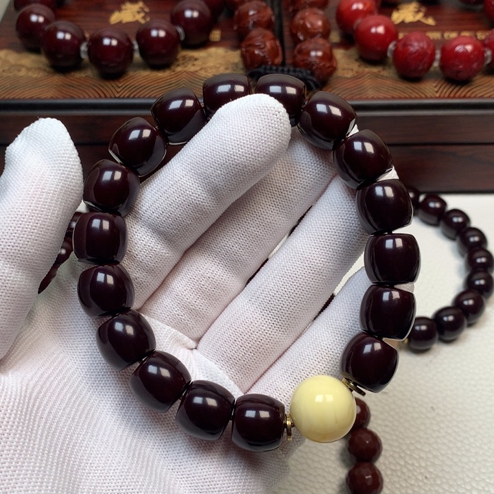 橄榄核手串/手链ソ***待猴头