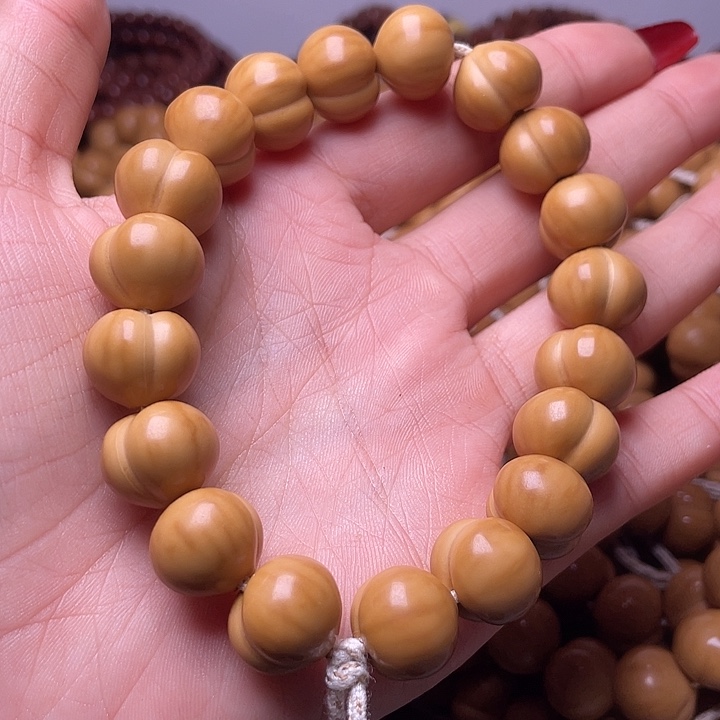 手串猴头核桃15尺寸镜面柯基屁桃手持全品无暇