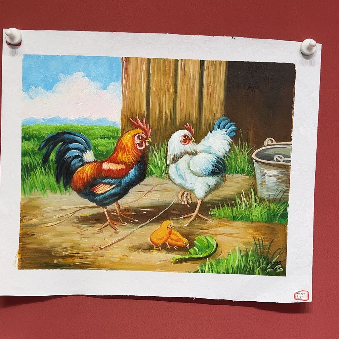 油画刘文桂油画作品