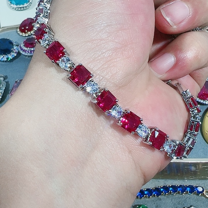 红宝石戒指未镶嵌四****店