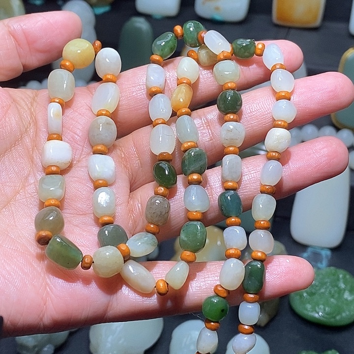 和田玉链子未镶嵌