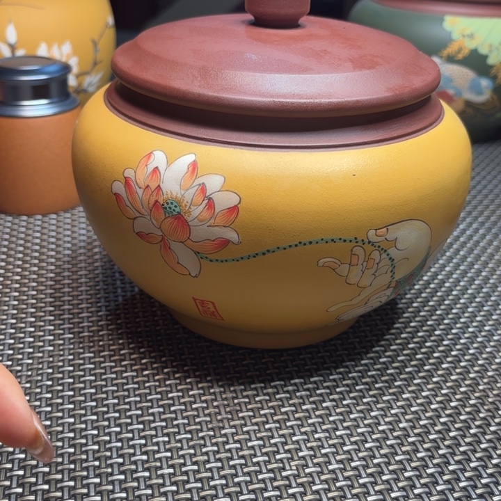 茶叶罐紫砂中高端紫砂茶叶罐