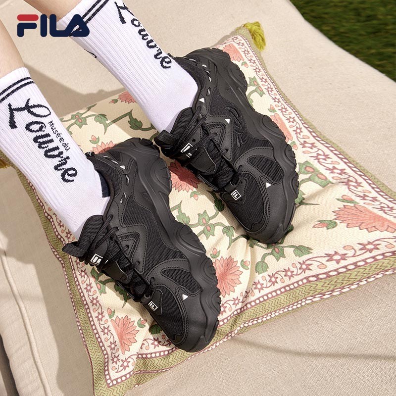FILAFila猫爪4代|运动鞋女鞋2025新款夏新款老爹鞋休闲鞋男鞋