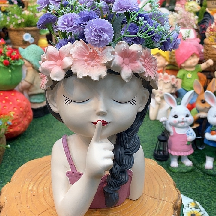 红陶花园庭院摆件