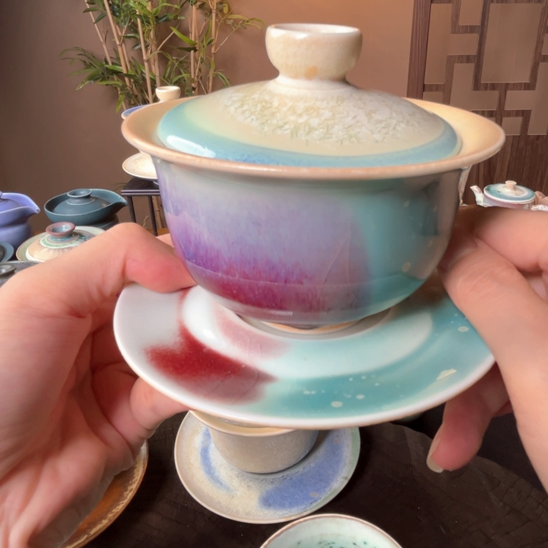 杯景德镇纯手工柴烧茶器