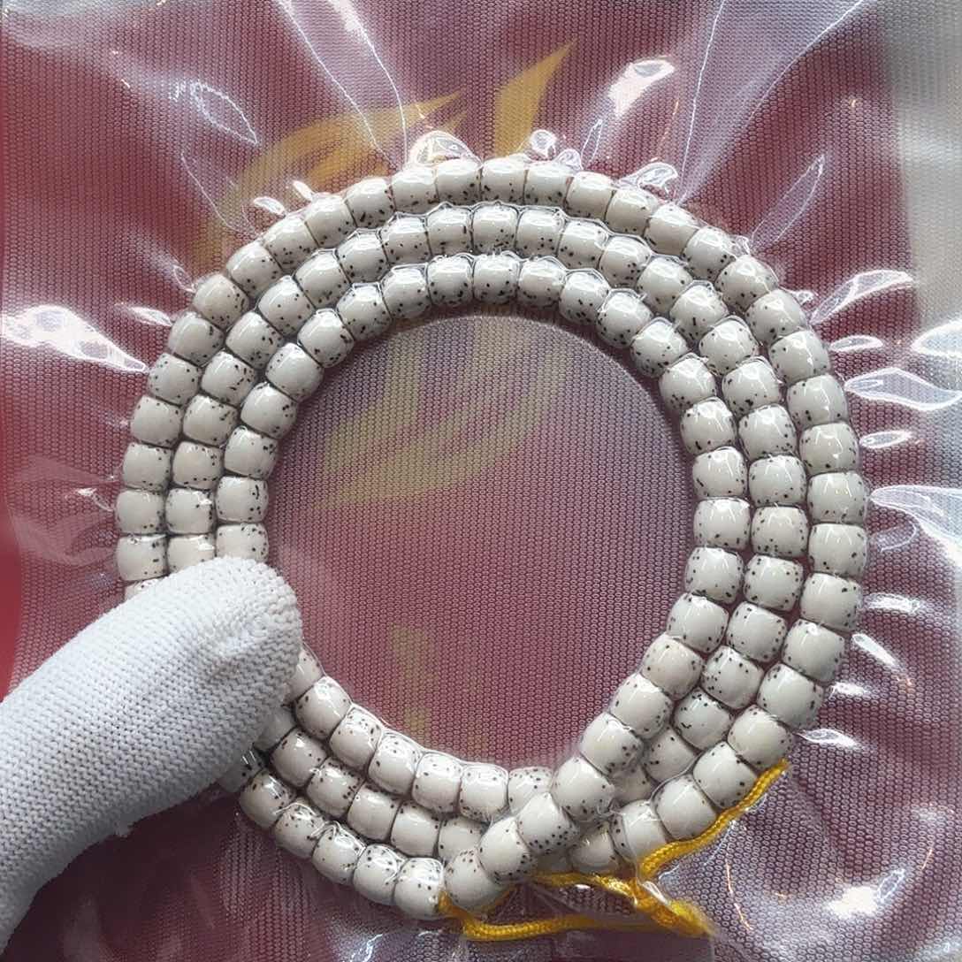 星月菩提吊坠12原白半壁7直切108