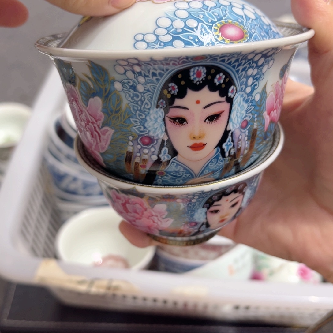 星***月摆件景德镇陶瓷景德镇陶瓷