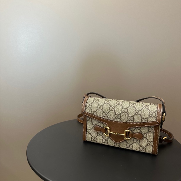 95新 GUCCI/古驰 古驰/1955手机包/送中检