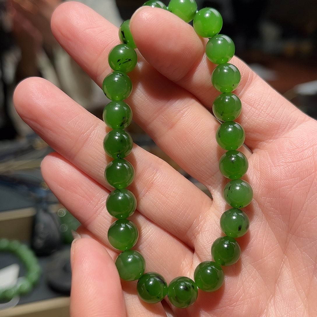 和田玉手链未镶嵌