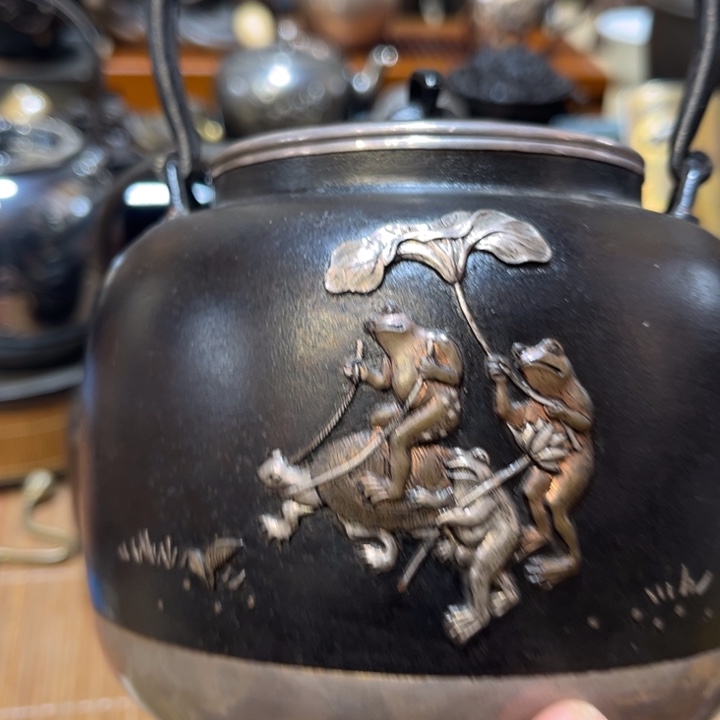 铁中古工艺品摆件