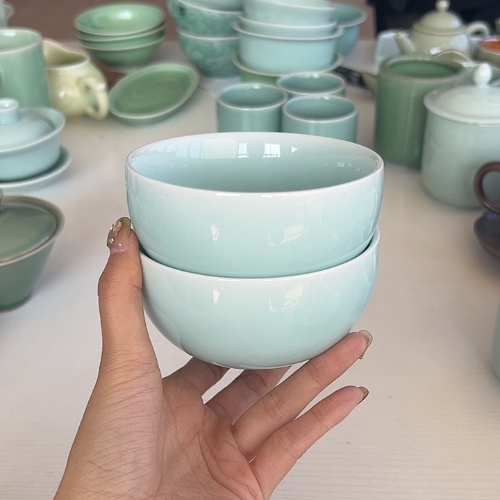 小米茶器龙泉青瓷