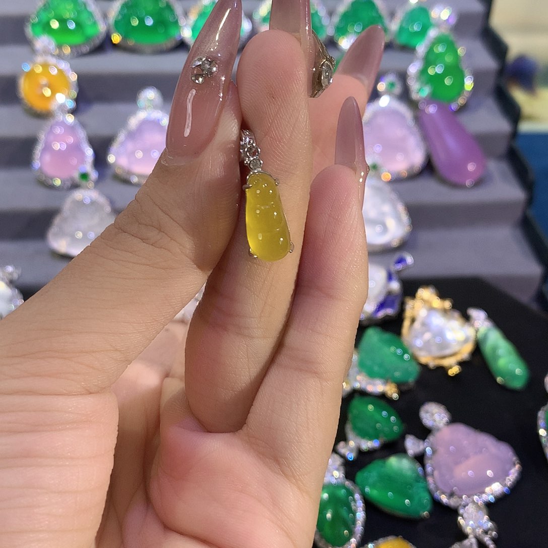 玛瑙/玉髓颈饰银S925镶嵌我****吖